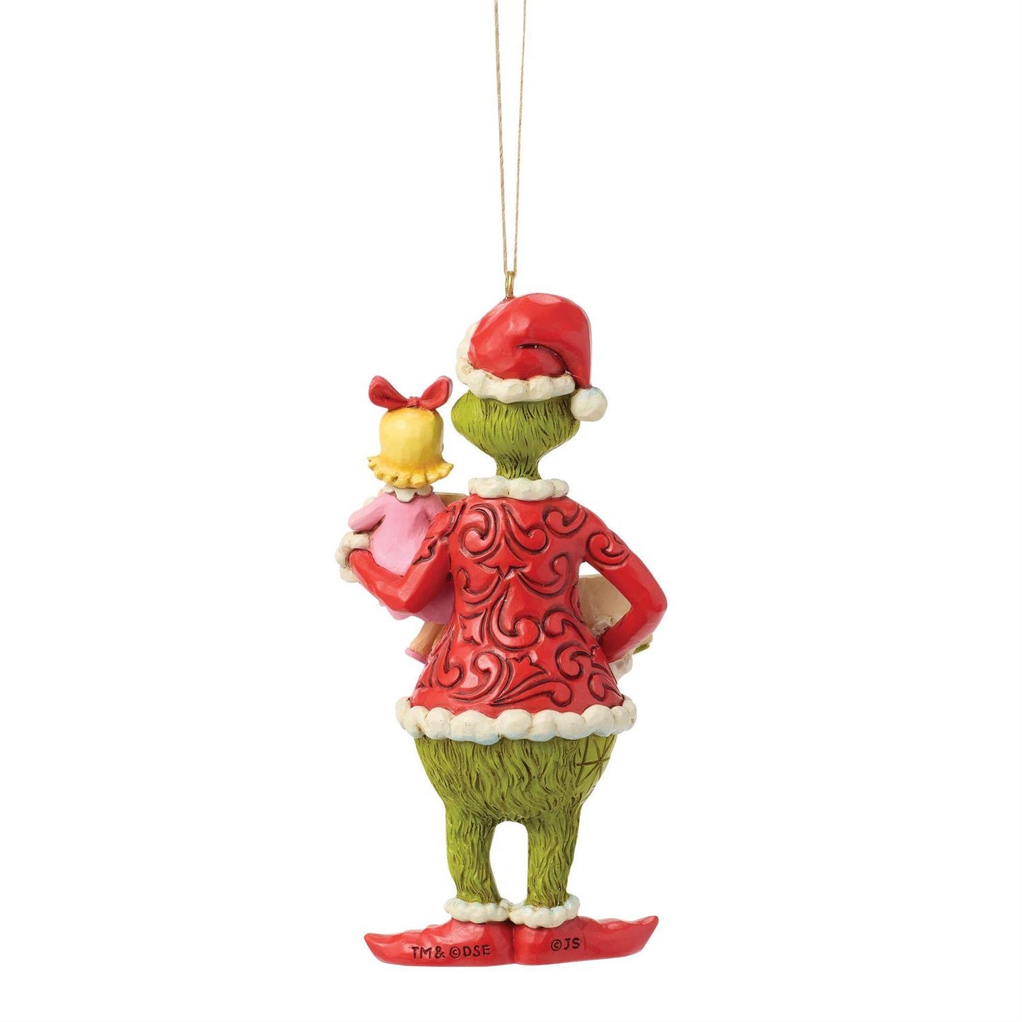 Grinch and Cindy Lou with Sign Ornament - Country N More Gifts