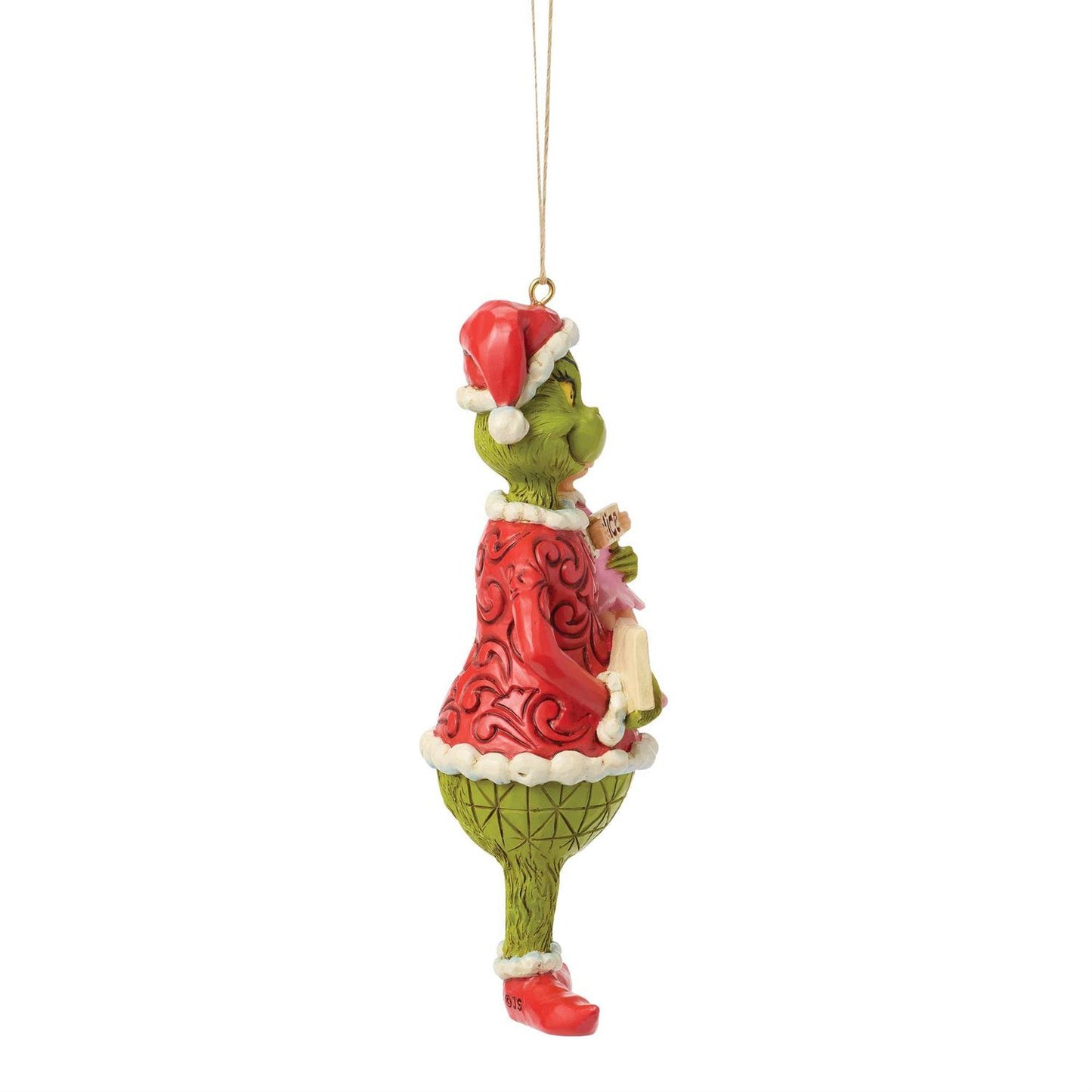 Grinch and Cindy Lou with Sign Ornament - Country N More Gifts