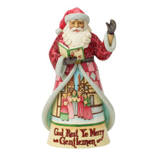 God Rest Ye Merry Gentlemen - Song Santa Figurine