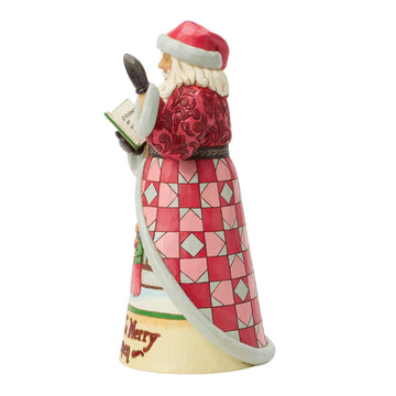 God Rest Ye Merry Gentlemen - Song Santa Figurine - Country N More Gifts