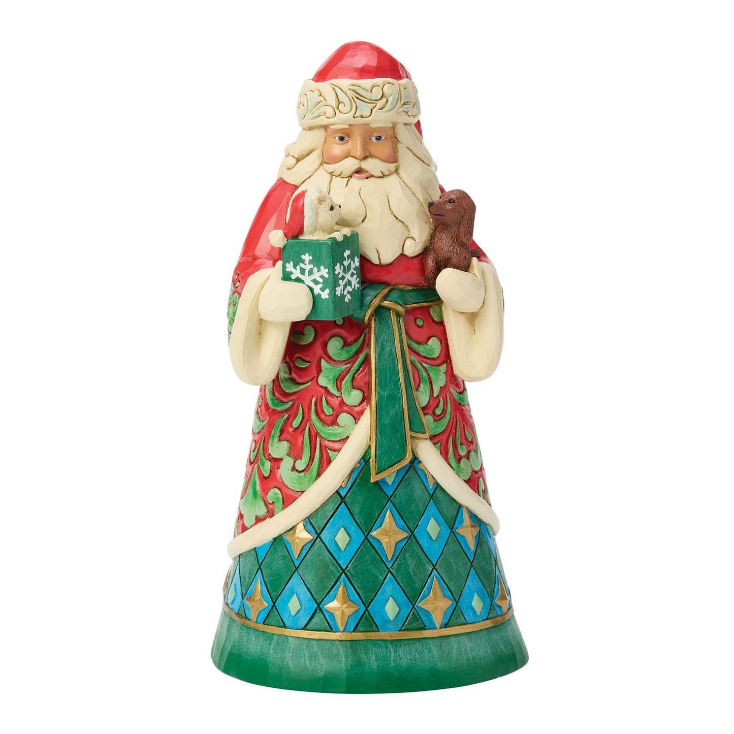 Love is the Greatest Gift - Santa Rescue Pets Figurine - Country N More Gifts