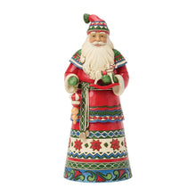 Christmas in the Land of Snow - Santa Laplander Horse Figurine