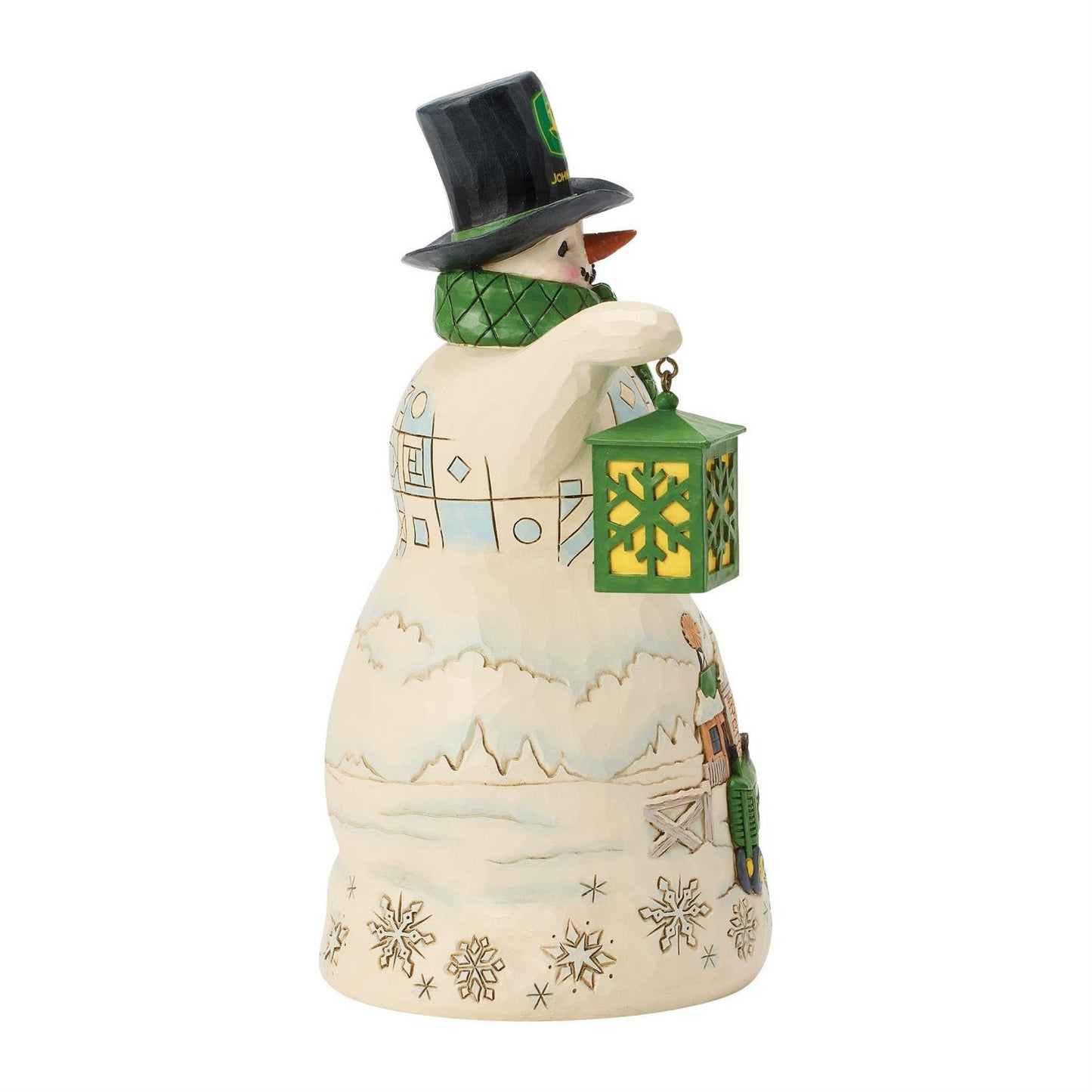 Christmas on the Farm - Snowman John Deere Top Hat - Country N More Gifts