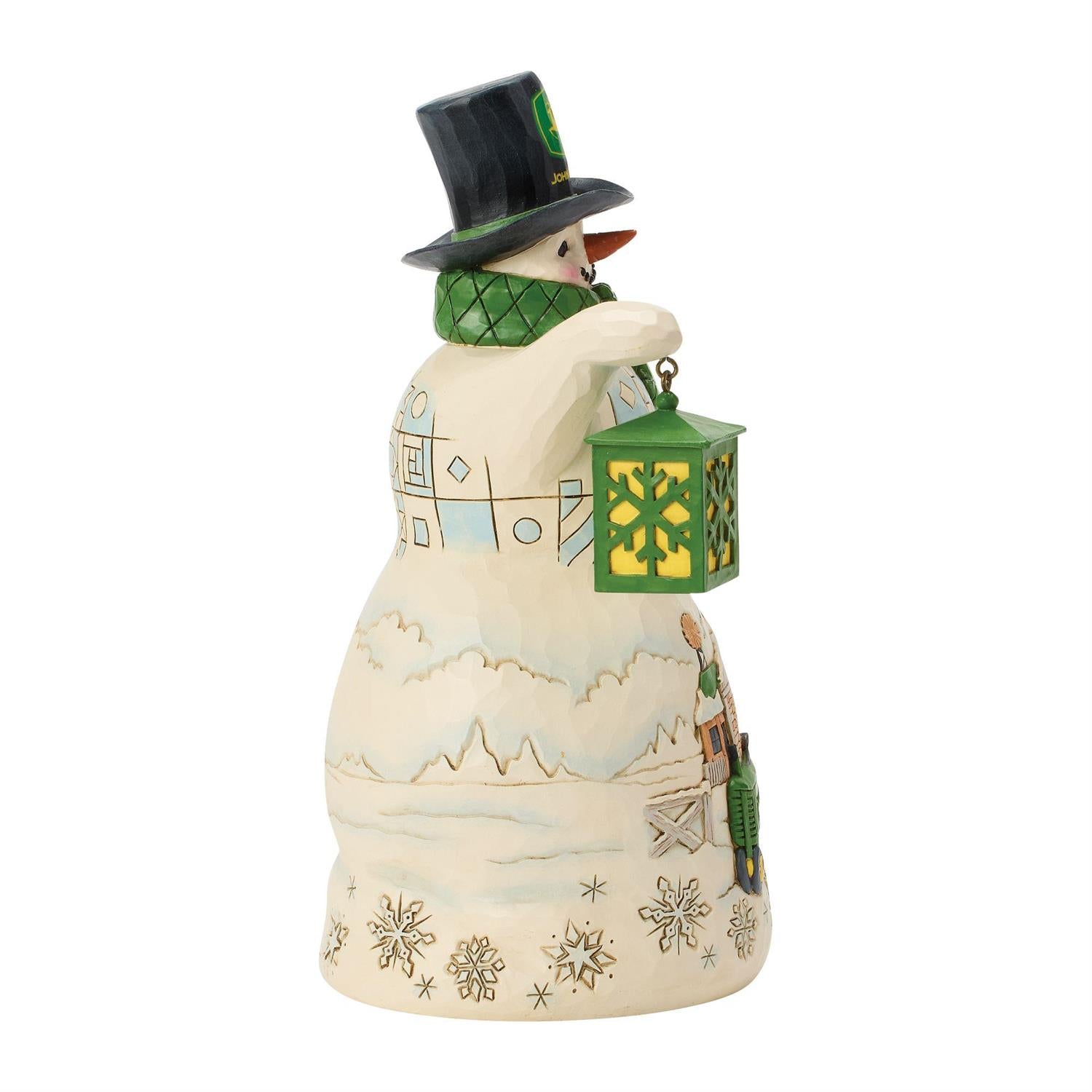 Christmas on the Farm - Snowman John Deere Top Hat - Country N More Gifts