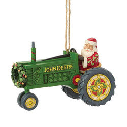 Buy Jim Shore at CountryNMoreGifts.com Santa on John Deere Tractor Ornament