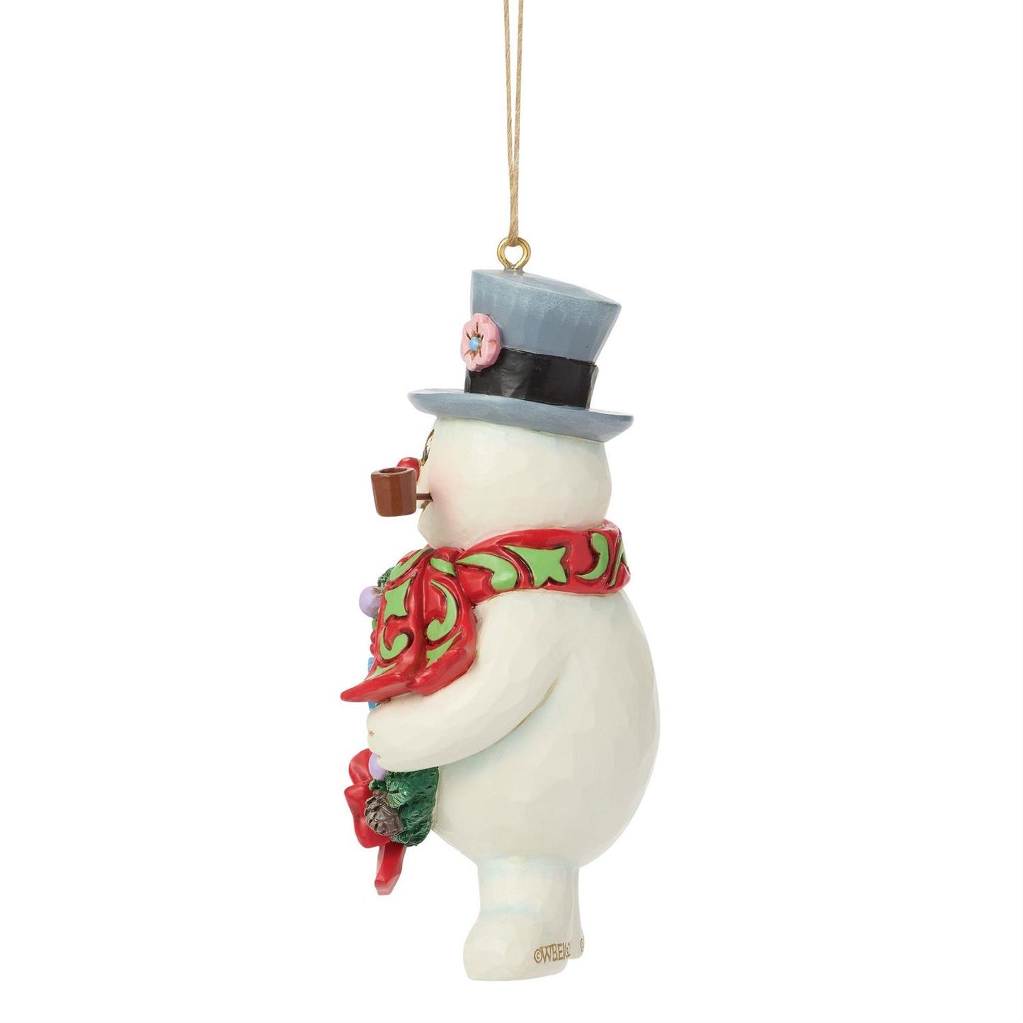 Frosty Dated 2026 Wreath Hanging Ornament - Country N More Gifts