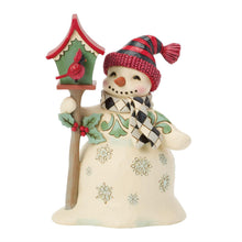 Birdie, It's Cold Outside - Highland Glen Snowman Birdhouse