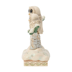 Wisdom of the Woods - Woodland Owls on a Tree Figurine - Country N More Gifts