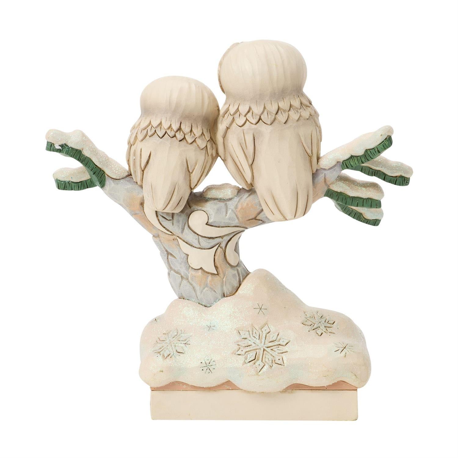 Wisdom of the Woods - Woodland Owls on a Tree Figurine - Country N More Gifts