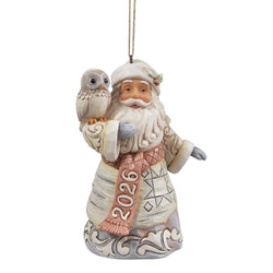 Woodland Date 2026 Santa Ornament - Country N More Gifts