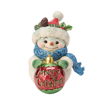 Snowman Ball Ornament Mini - Country N More Gifts