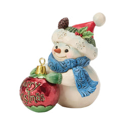 Snowman Ball Ornament Mini - Country N More Gifts
