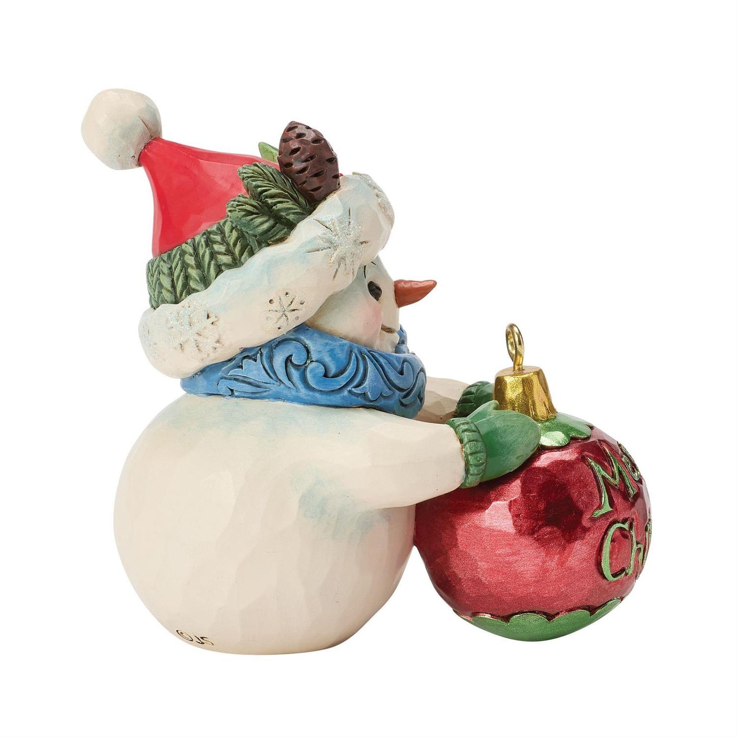 Snowman Ball Ornament Mini - Country N More Gifts