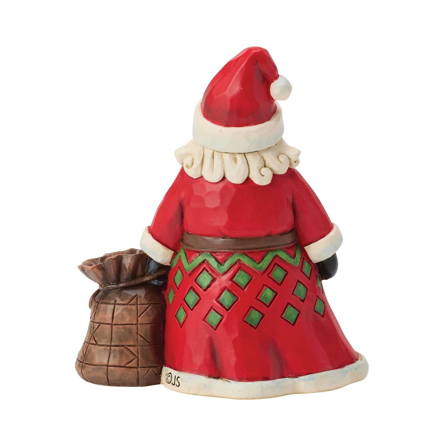 Santa With Toy Bag Mini - Country N More Gifts