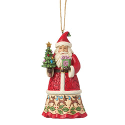 Santa With Gifts Ornament - Country N More Gifts