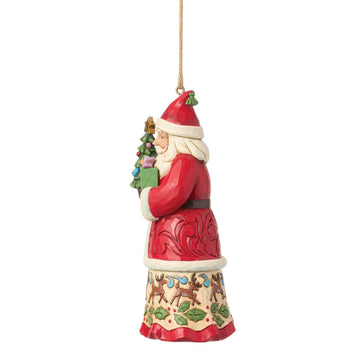 Santa With Gifts Ornament - Country N More Gifts