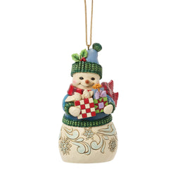 Snowman with Arms Full Ornament - Country N More Gifts