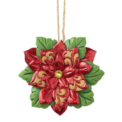 Legends of Poinsettia Ornament - Country N More Gifts