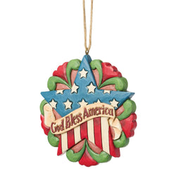Patriotic Star Ornament - Country N More Gifts