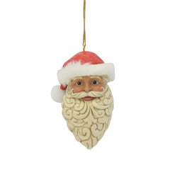Large Santa Head Ornament - Country N More Gifts
