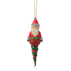 Santa Finial Shape Ornament - Country N More Gifts