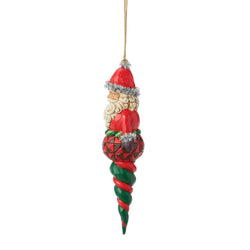 Santa Finial Shape Ornament - Country N More Gifts