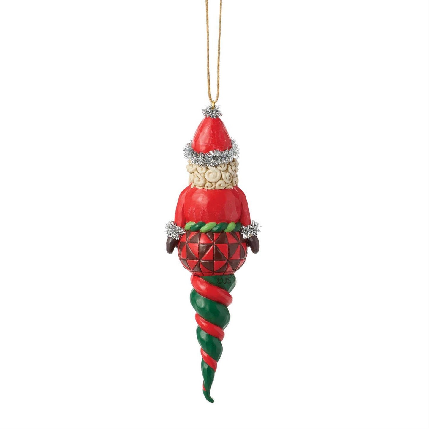 Santa Finial Shape Ornament - Country N More Gifts
