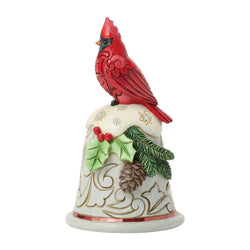 Sounds of the Holidays - Cardinal Perched on Bell Pint - Country N More Gifts