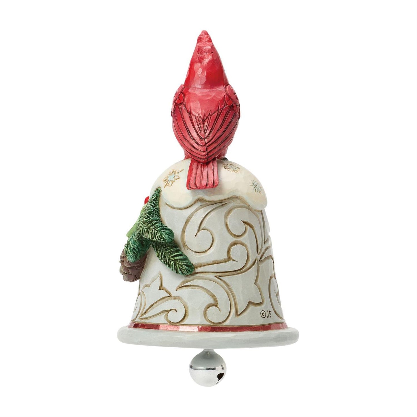 Sounds of the Holidays - Cardinal Perched on Bell Pint - Country N More Gifts