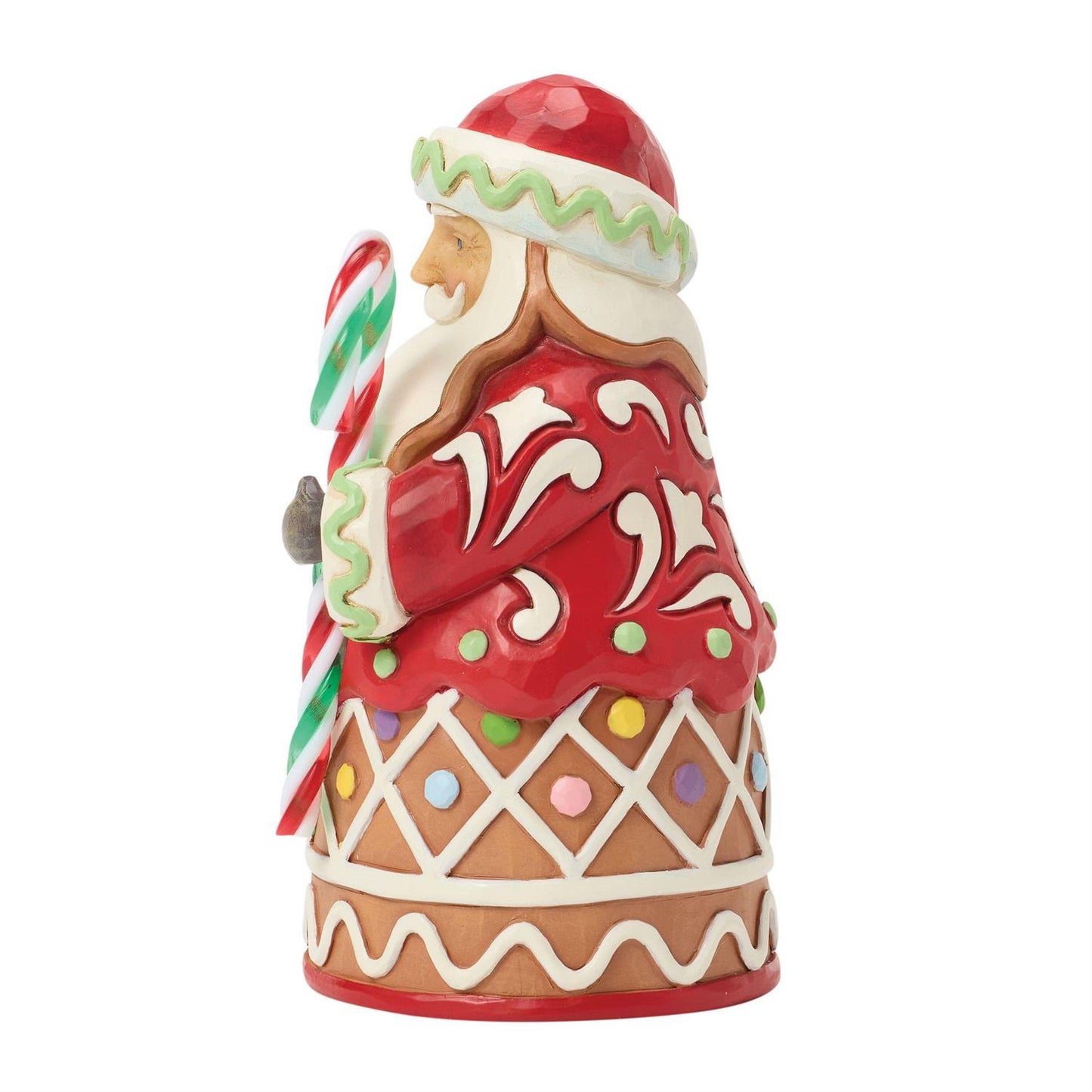 Candy Cane Delight - Gingerbread Santa Candy Pint - Country N More Gifts