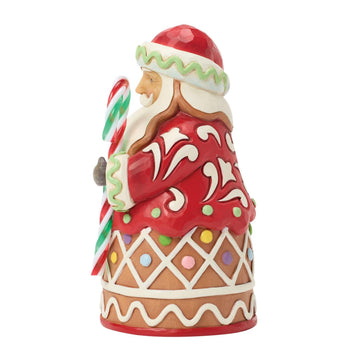 Candy Cane Delight - Gingerbread Santa Candy Pint - Country N More Gifts