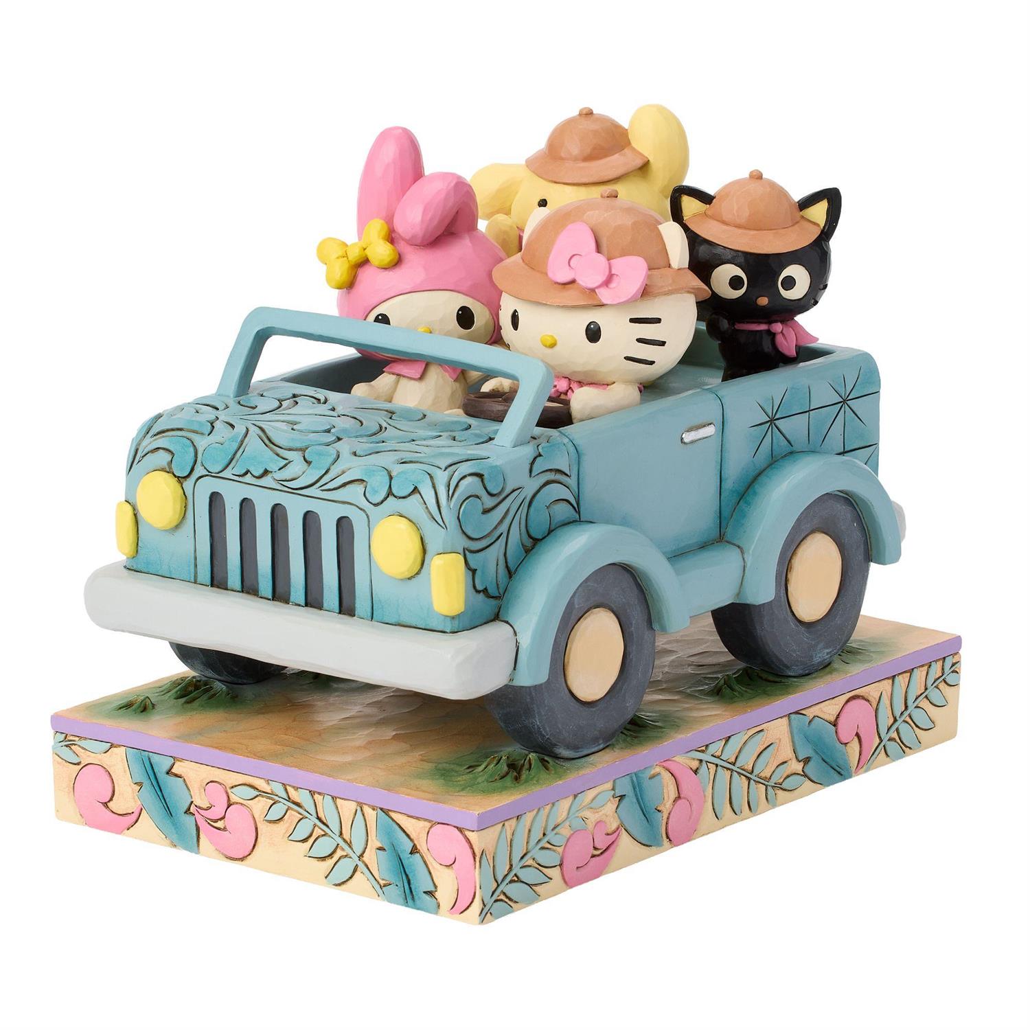 Hello Kitty and Friends Cruising in her Safari Jeep