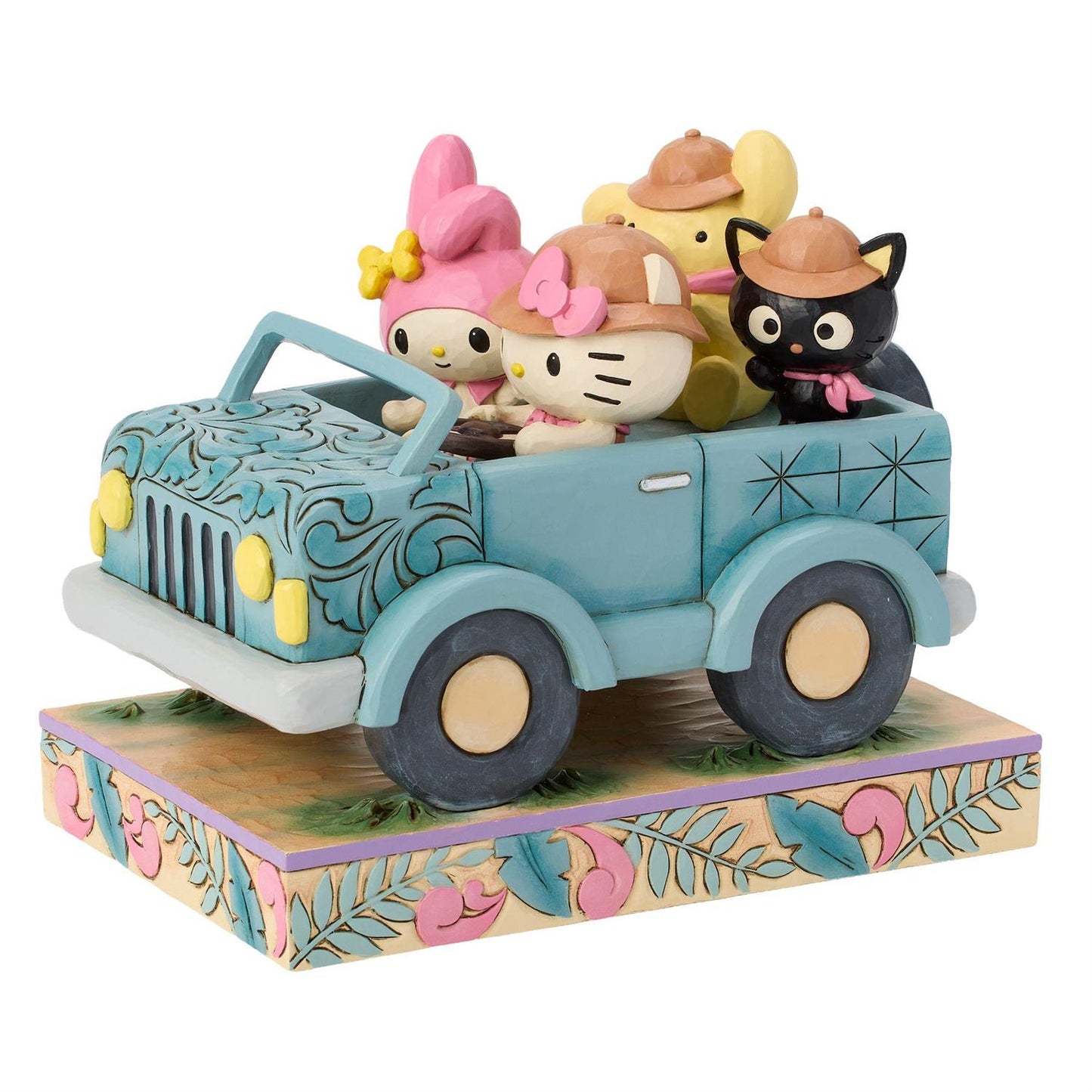 Hello Kitty and Friends Cruising in her Safari Jeep