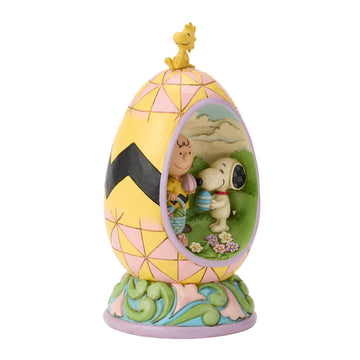 Snoopy and Charlie Egg Diorama - Country N More Gifts
