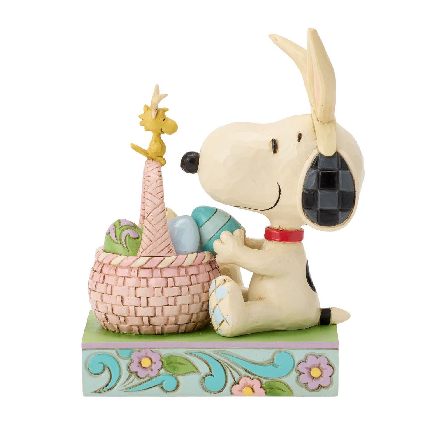 Snoopy with Basket of Easter Eggs - Country N More Gifts