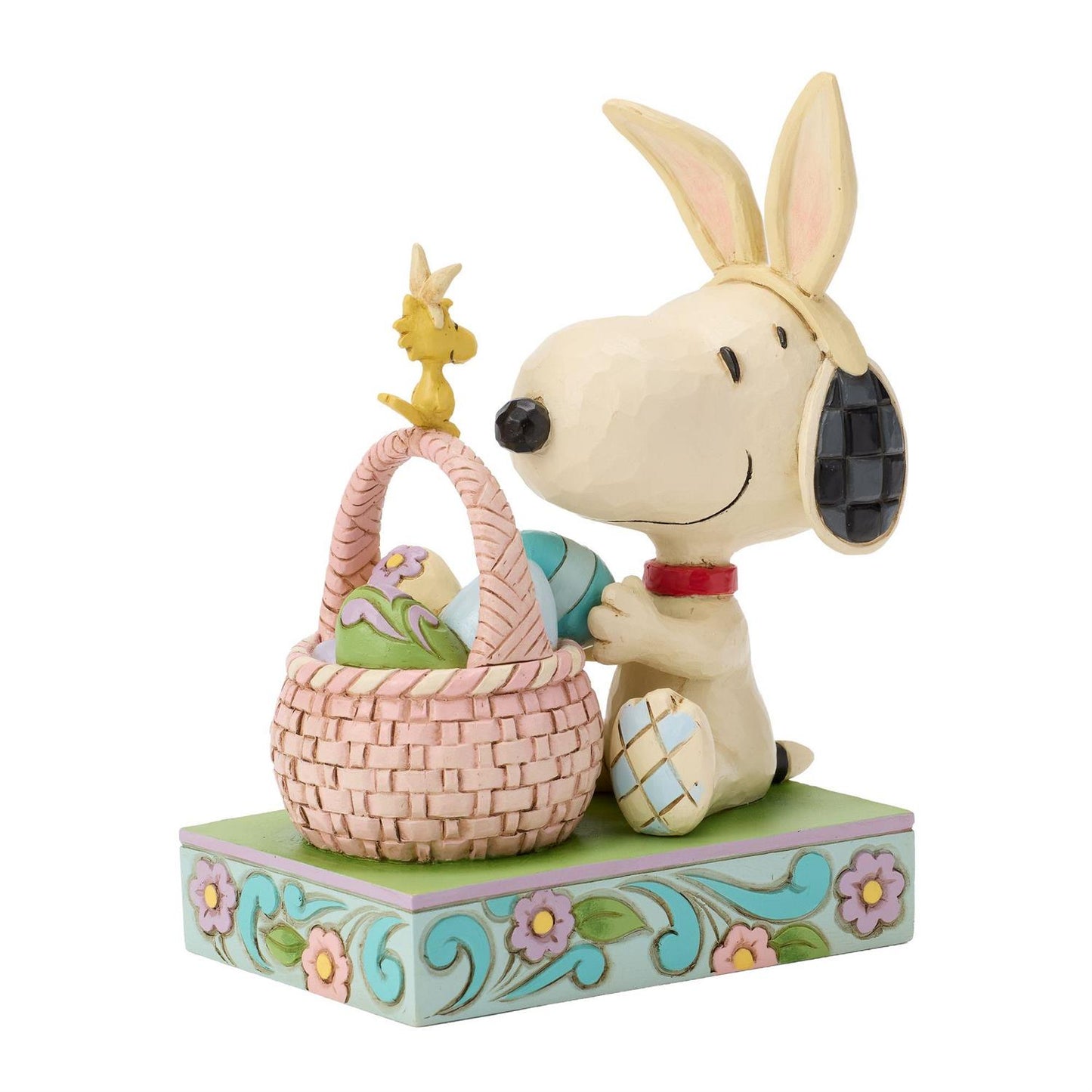 Snoopy with Basket of Easter Eggs - Country N More Gifts