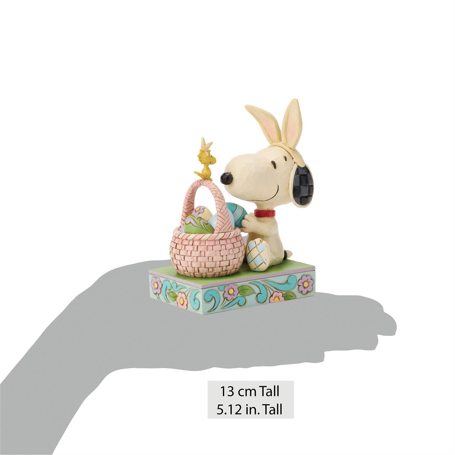 Snoopy with Basket of Easter Eggs - Country N More Gifts