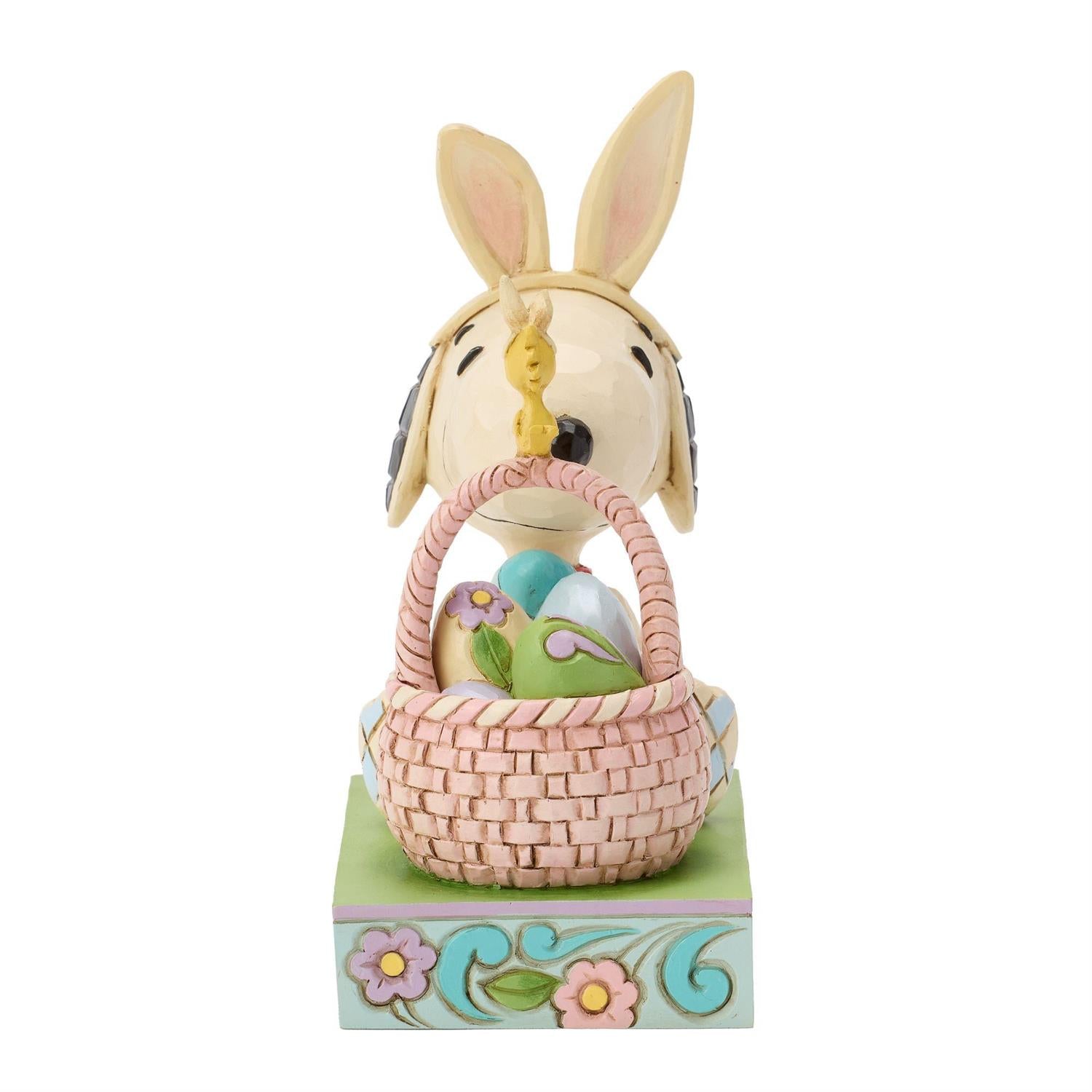 Snoopy with Basket of Easter Eggs - Country N More Gifts