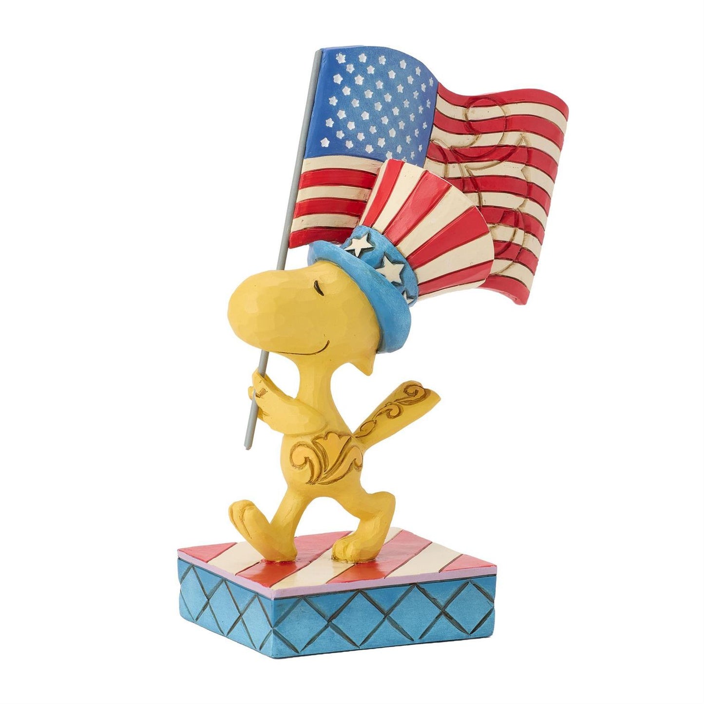 Patriotic Woodstock with Flag - Country N More Gifts