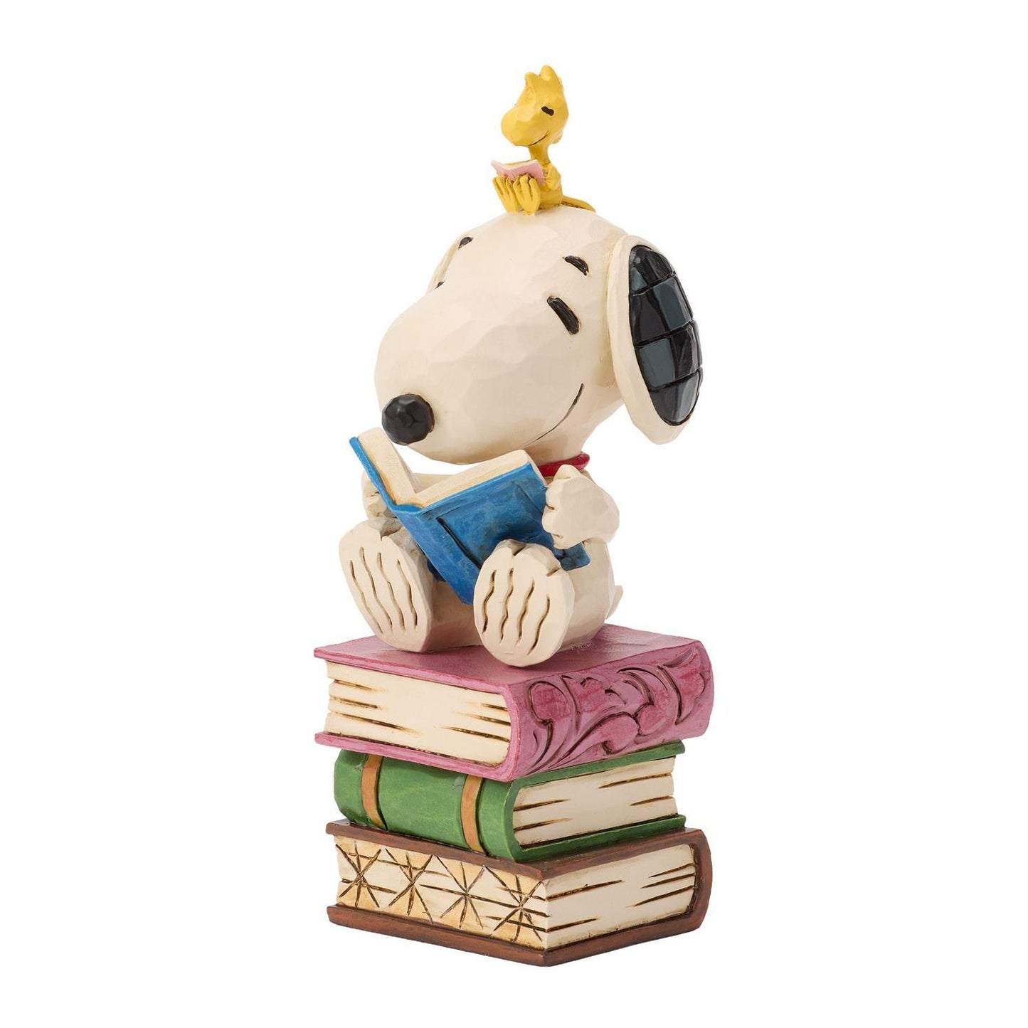 Snoopy Reading on Stacked Books - Country N More Gifts