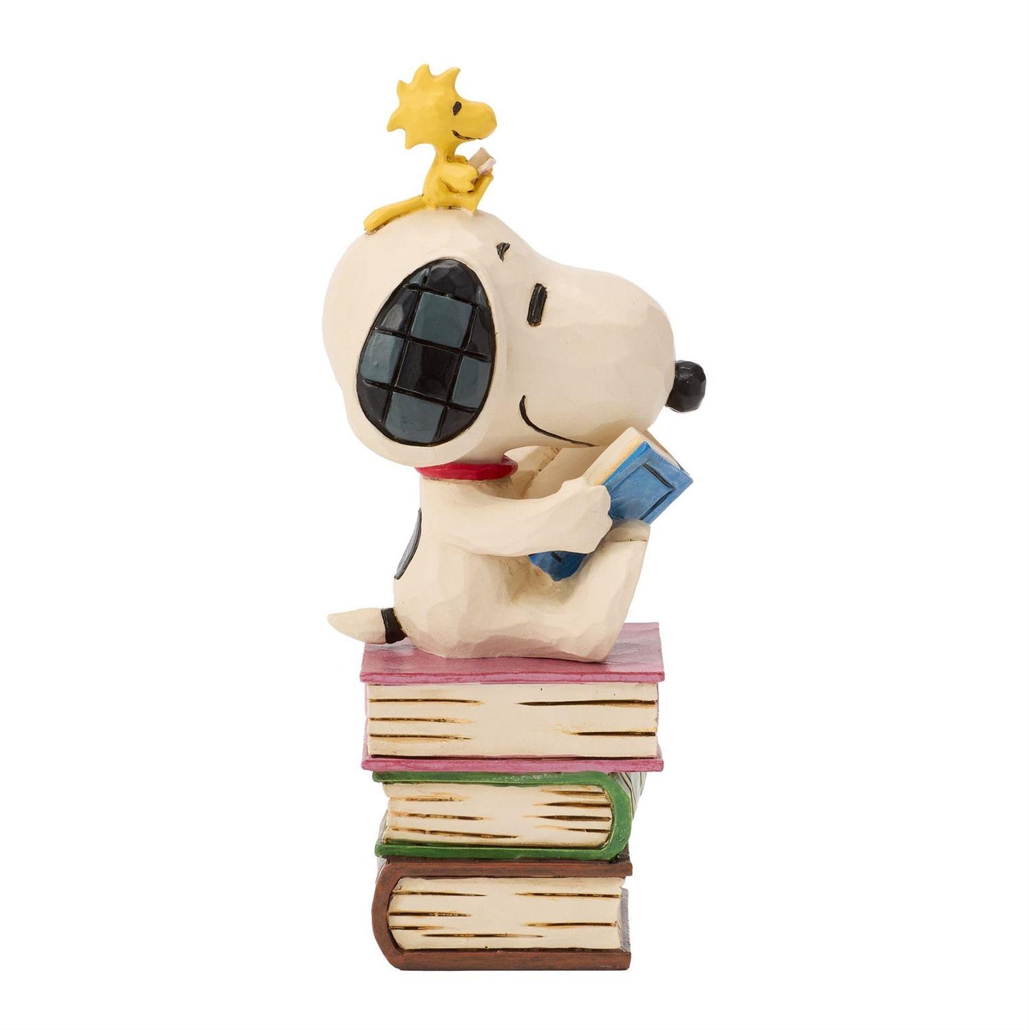 Snoopy Reading on Stacked Books - Country N More Gifts
