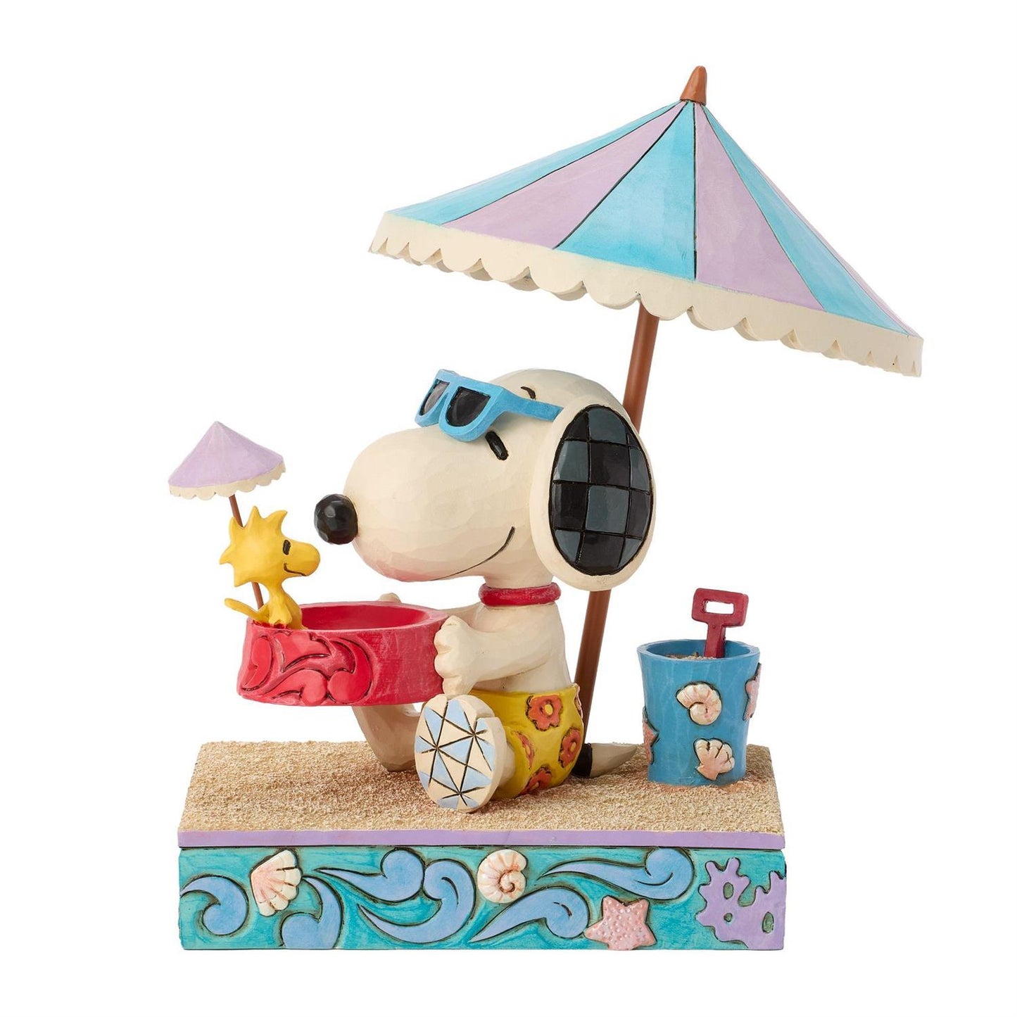 Snoopy Holding Woodstock and Bowl - Country N More Gifts