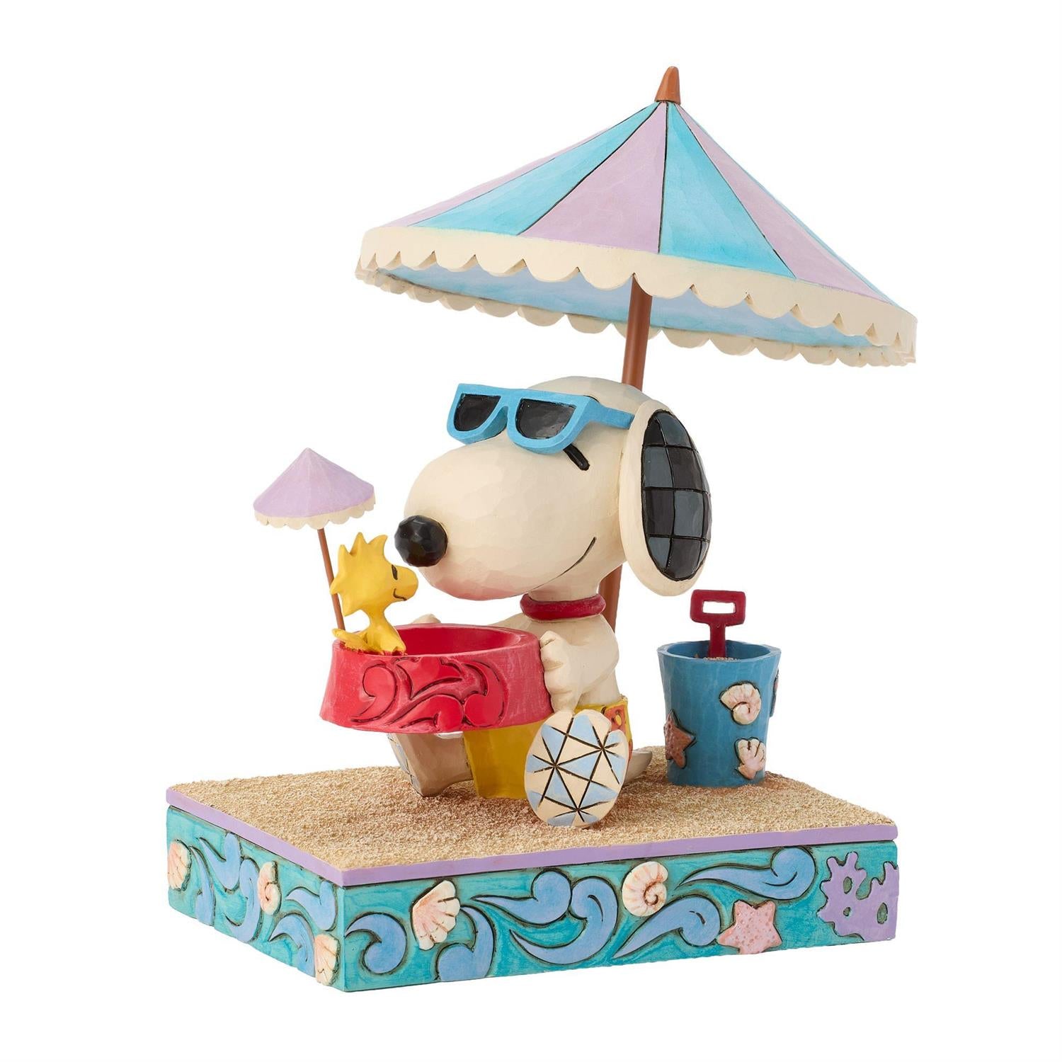 Snoopy Holding Woodstock and Bowl - Country N More Gifts