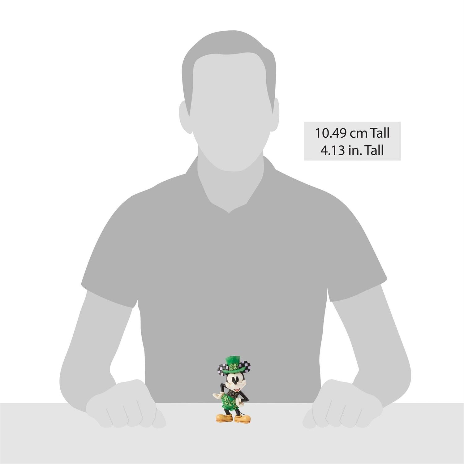 Mickey dressed in his St. Patricks Day Shorts and Top Hat