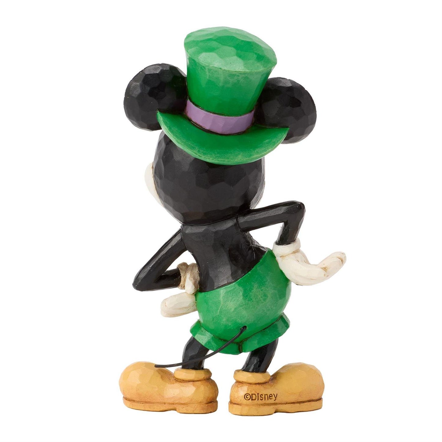 Mickey dressed in his St. Patricks Day Shorts and Top Hat