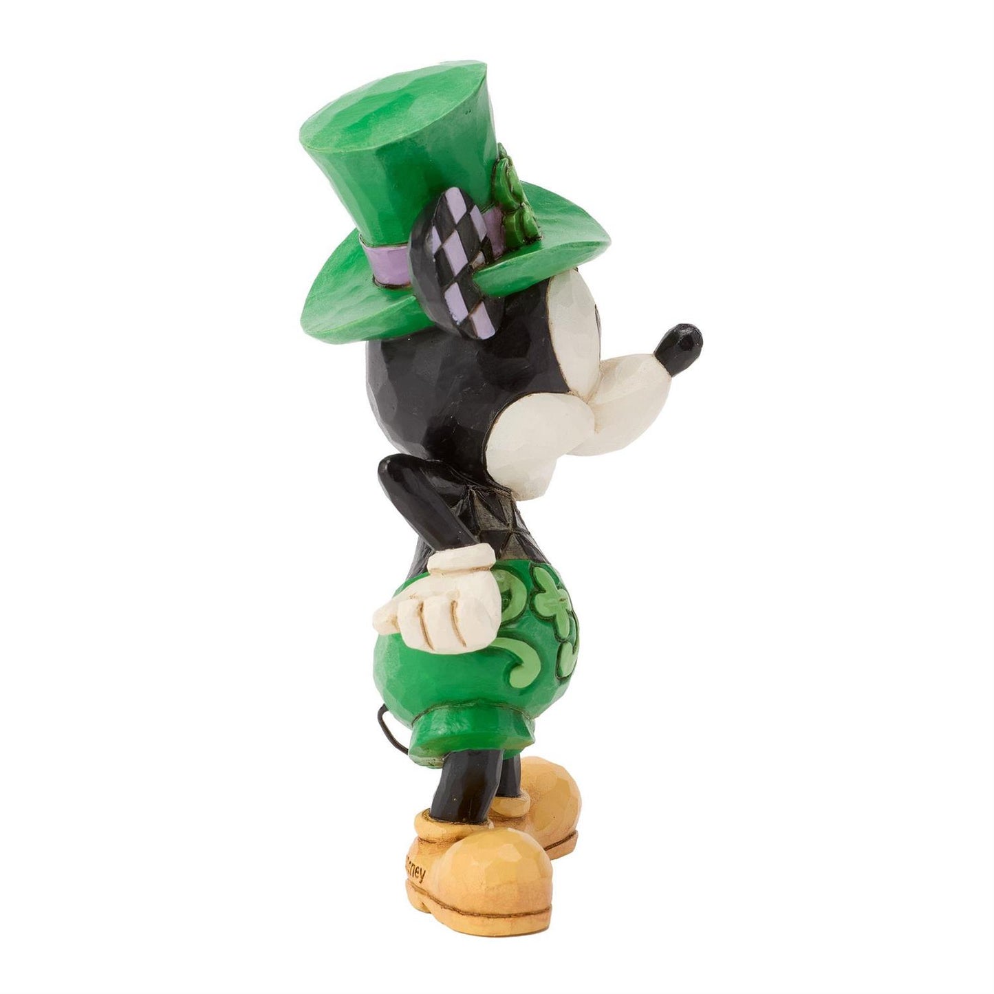 Mickey dressed in his St. Patricks Day Shorts and Top Hat
