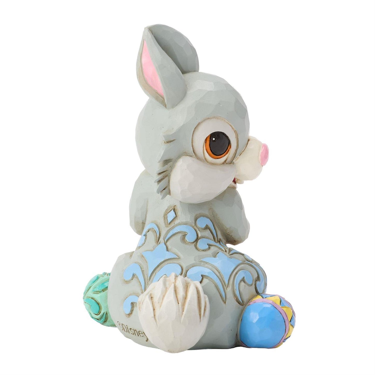 Thumper holding an Easter Egg with more surrounding him 