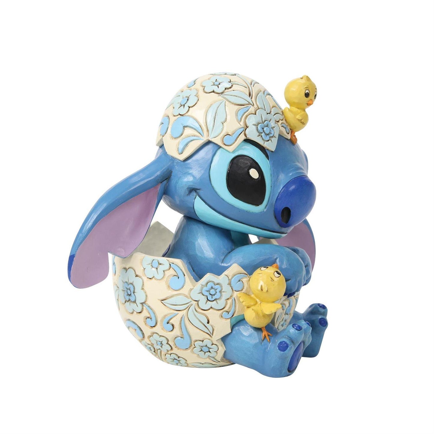 Stitch in a cracked egg with 2 chicks