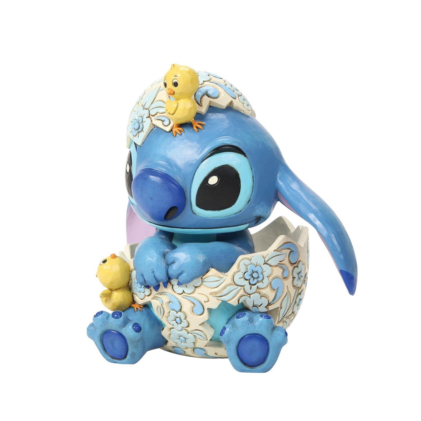 Stitch in a cracked egg with 2 chicks