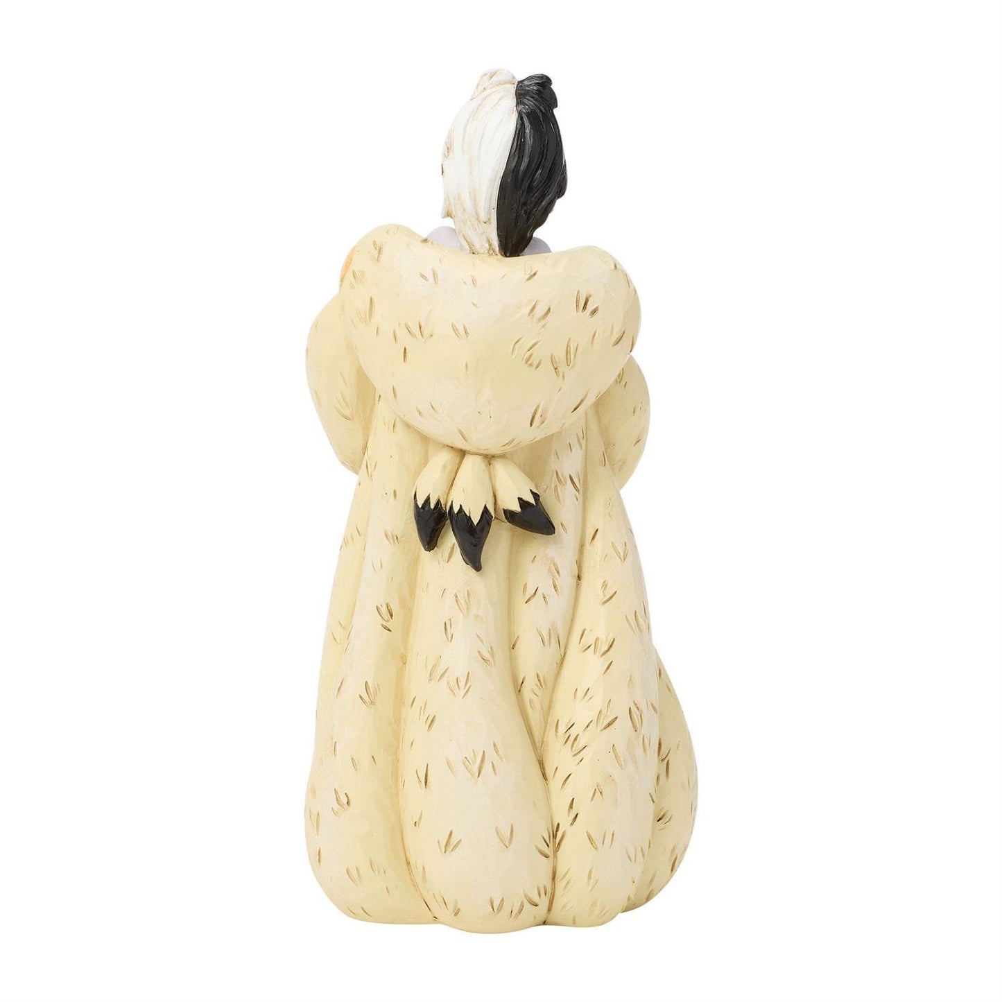 Cruella dazzles in this fashion forward design inspired by the iconic 101 Dalmations Villian